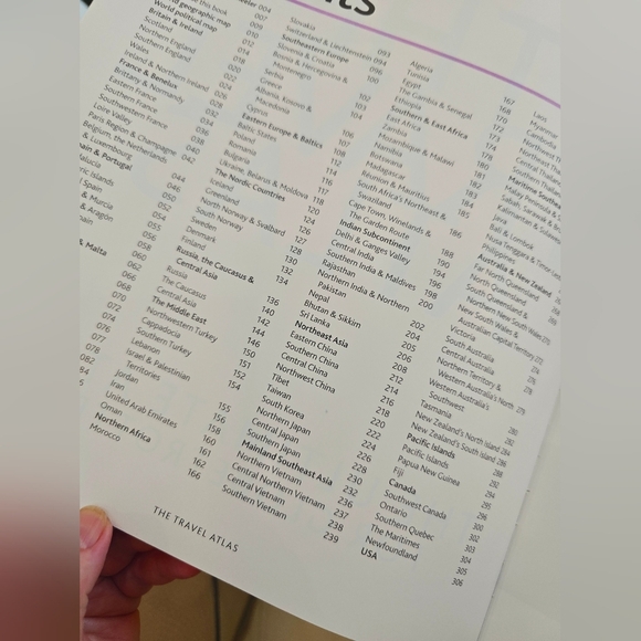 The Travel Atlas by Lovely Planet Hardcover Book Published 2018 New - Picture 6 of 14